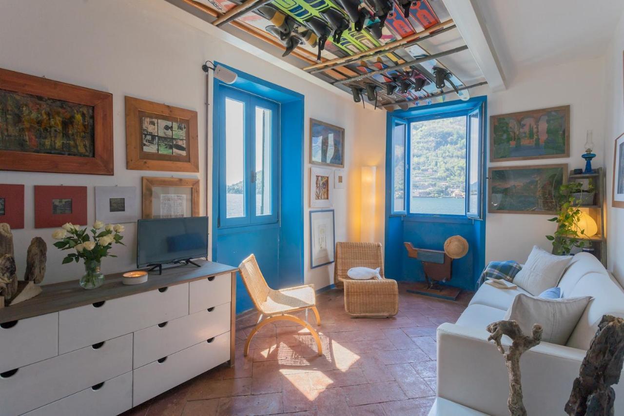 Deriva Apartment On Careno'S Beach By Rent All Como Nesso Bagian luar foto