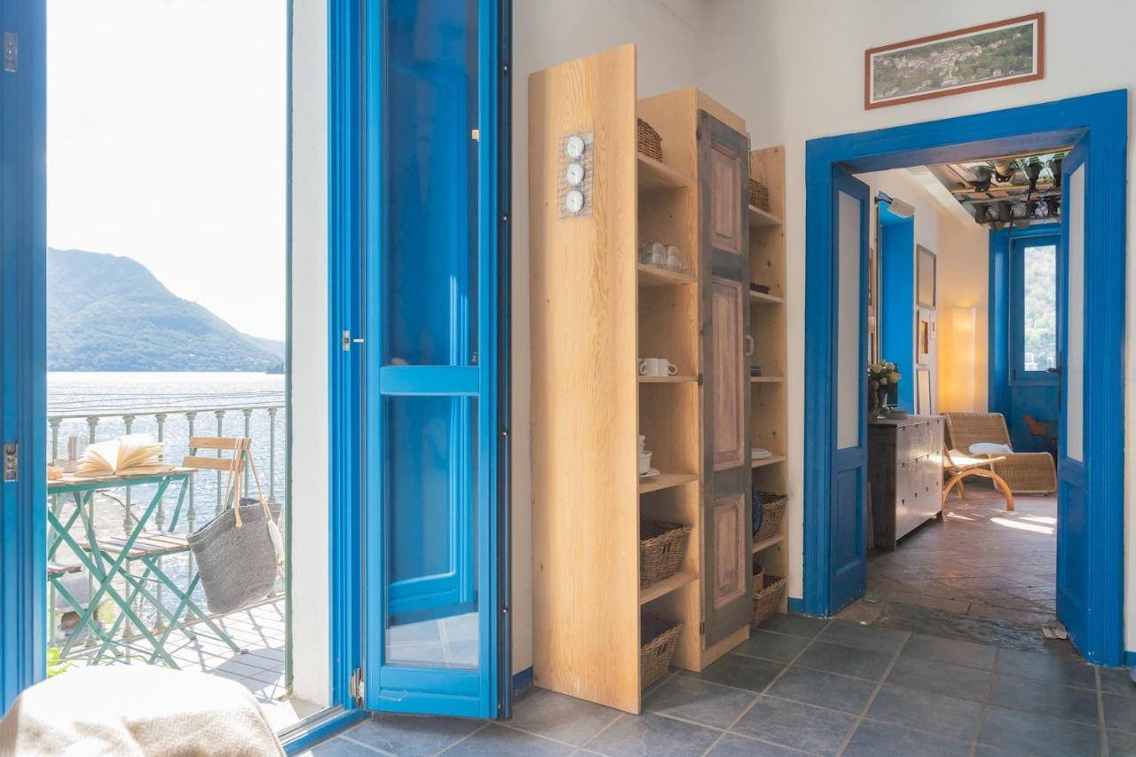 Deriva Apartment On Careno'S Beach By Rent All Como Nesso Bagian luar foto