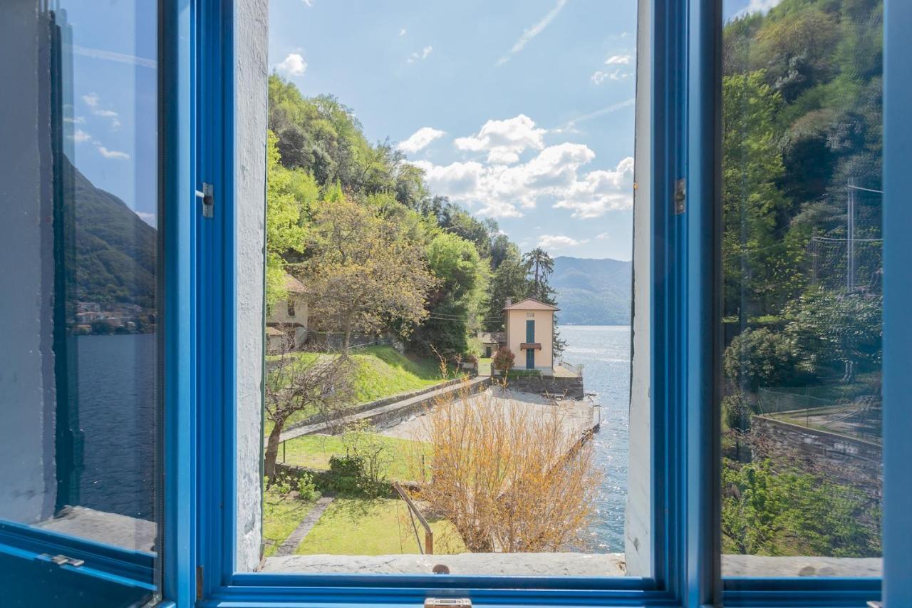 Deriva Apartment On Careno'S Beach By Rent All Como Nesso Bagian luar foto