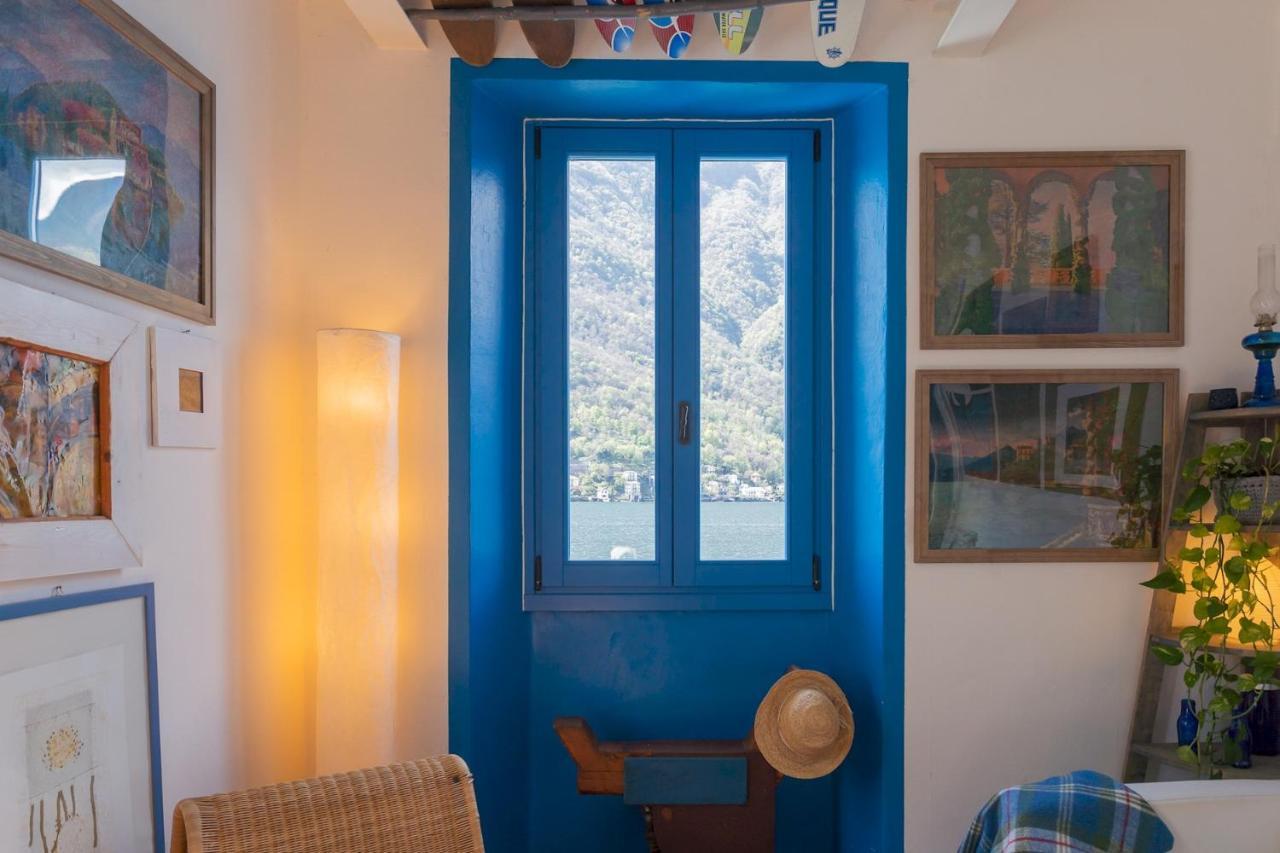 Deriva Apartment On Careno'S Beach By Rent All Como Nesso Bagian luar foto