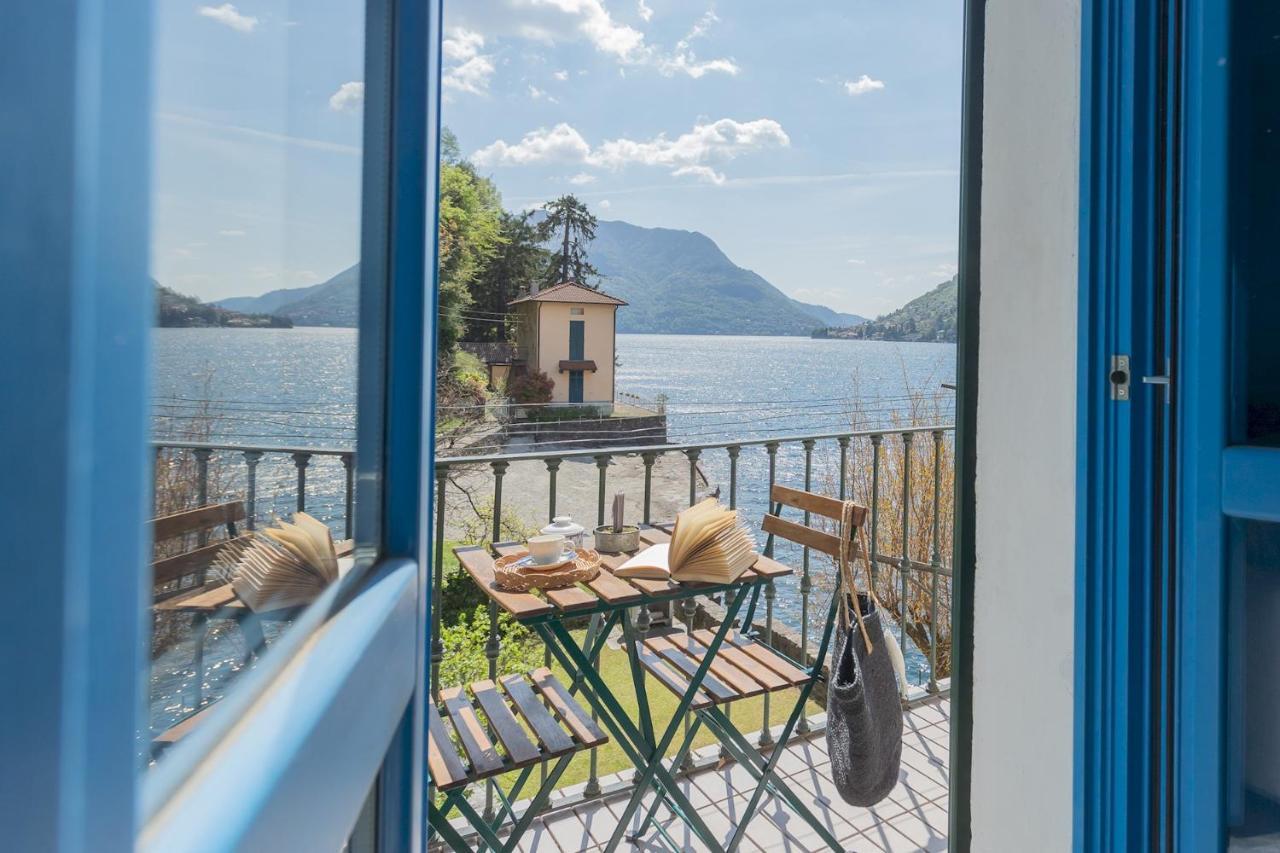 Deriva Apartment On Careno'S Beach By Rent All Como Nesso Bagian luar foto